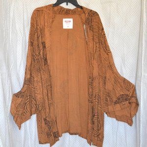 Mossimo - Tribal Convertible Open Front Cardigan, XXL
